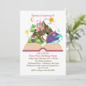 Einladung zur Story Time (Stehend Vorderseite)