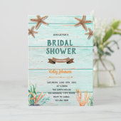 Einladung zur Stranddusche (Stehend Vorderseite)