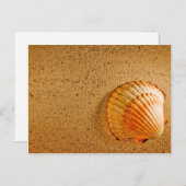 Einladung zur Strandhochzeit in tropischer UAWG (Vorne/Hinten)