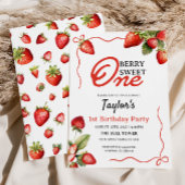 Einladung zur Strawberry zum 1. Geburtstag