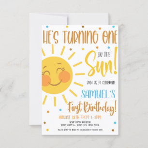 Einladung zur Sun Birthday Party