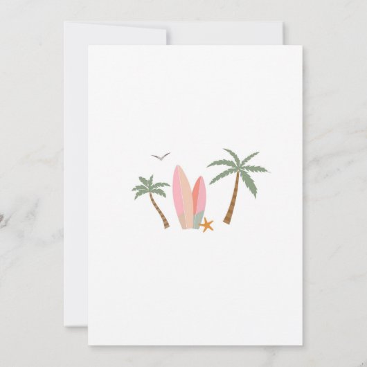 Einladung zur Surf-Geburtstagsfeier (Rückseite)