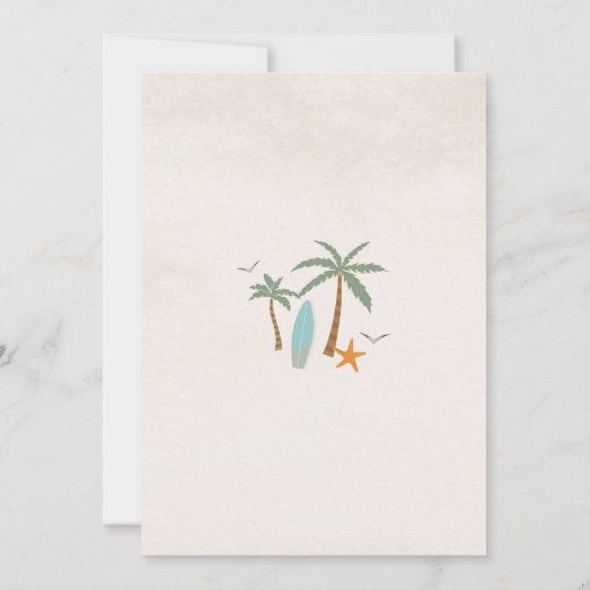 Einladung zur Surf-Geburtstagsfeier (Rückseite)