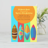 Einladung zur Surfboard-Sammlung (Stehend Vorderseite)