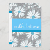 Einladung zur süßen und süßen Mutter-Tag Brunch (Vorne/Hinten)