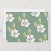 Einladung zur Sweet Deer Neutral Baby Shower (Rückseite)