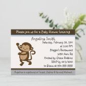 Einladung zur Tanzveranstaltung für Affen (Stehend Vorderseite)