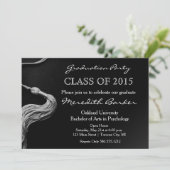 Einladung zur Tassel Graduation Party Class 2015 (Stehend Vorderseite)