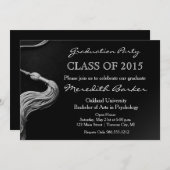 Einladung zur Tassel Graduation Party Class 2015 (Vorne/Hinten)