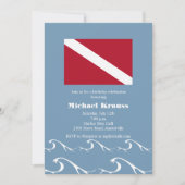 Einladung zur Tauchflagge (Vorderseite)