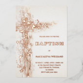 Einladung zur Taufe (Vorderseite)