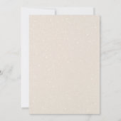 Einladung zur Taufe des niedlichen Engels (Rückseite)