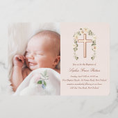 Einladung zur Taufe des wahren Fußes (Vorderseite)