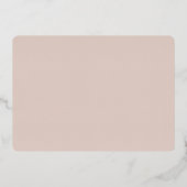 Einladung zur Taufe des wahren Fußes (Rückseite)