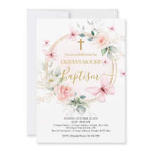 Einladung zur Taufe für die Schmetterlingsflora