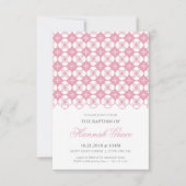 Einladung zur Taufe - Kindermädchen nach Maß (Vorderseite)