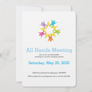 Einladung zur Teamwork-Sternexplosion