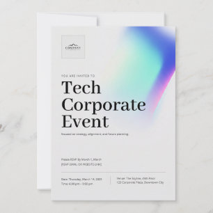 Einladung zur Tech Business Firmenveranstaltung