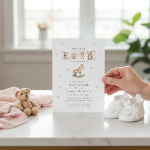 Einladung zur Teddybär-Liebes-Babyparty