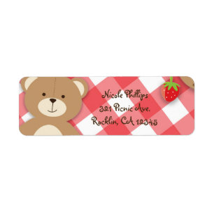 Einladung zur Teddybären-Picknick-Sommer-Geburtsta