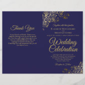 Einladung zur Teilnahme an einem Hochzeitsprogramm (Vorderseite)