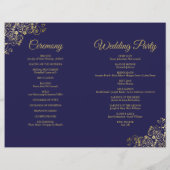 Einladung zur Teilnahme an einem Hochzeitsprogramm (Rückseite)