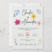 Einladung zur Teilnahme an einem Party (Rückseite)