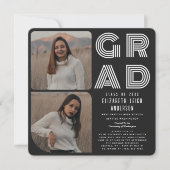 Einladung zur Teilnahme an einer Schwarz-Weiß-Foto (Vorderseite)