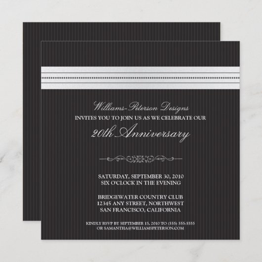 Einladung zur Teilnahme an Unternehmensterminen (s (Vorne/Hinten)