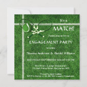 Einladung zur Tennismatte (Vorderseite)