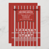 Einladung zur Track- und Feldstart-Line (Vorne/Hinten)