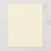 Einladung zur tropischen Hochzeit von Pampas (Rückseite)