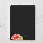 Einladung zur tropischen Nacht (Rückseite)