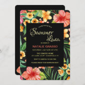 Einladung zur tropischen Nacht (Vorne/Hinten)
