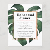 Einladung zur tropischen Probe (Vorderseite)