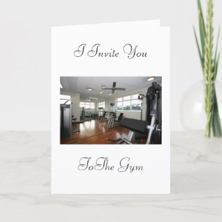 Einladung zur Turnhalle