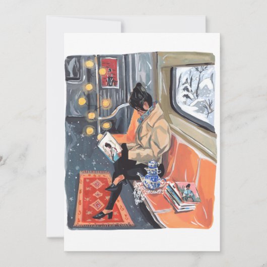 Einladung zur U-Bahn (Vorderseite)