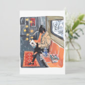 Einladung zur U-Bahn (Stehend Vorderseite)