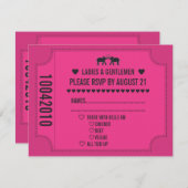 Einladung zur UAWG des Karnevaltickets (Vorne/Hinten)