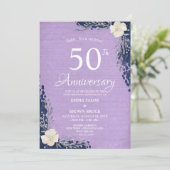 Einladung zur Überraschung anlässlich des 50. Hoch (Stehend Vorderseite)