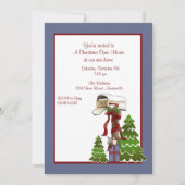 Einladung zur Urlaubspost (Vorderseite)