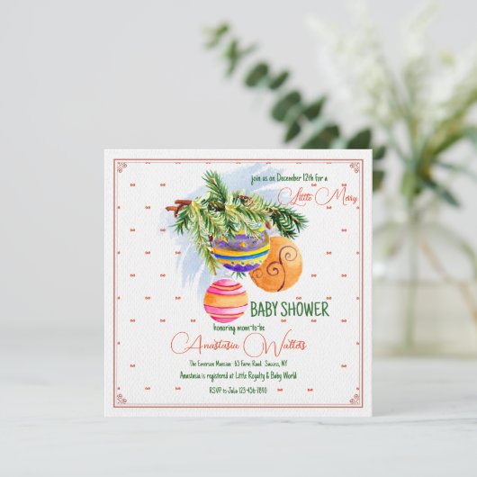 Einladung zur Urlaubssaison (Stehend Vorderseite)