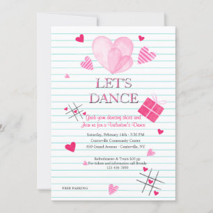 Einladung zur Valentinstag Tanzparty