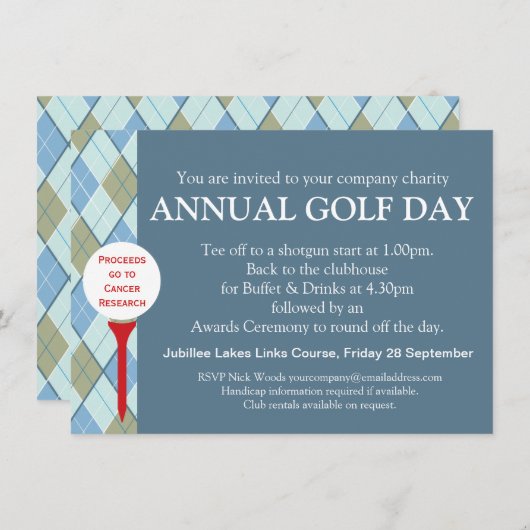 Einladung zur Veranstaltung einer Firmengruppe am (Vorne/Hinten)