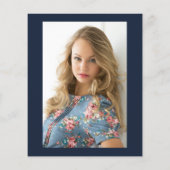 Einladung zur Veranstaltung "Elegant Marine Blue A (Rückseite)