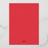 Einladung zur Veranstaltung "Split Tomato Red Foil (Rückseite)