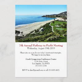 Einladung zur Veranstaltung von Geschäftstagungen