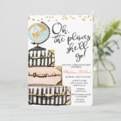 Einladung zur Veranstaltung von Reiseveranstaltung (Stehend Vorderseite)