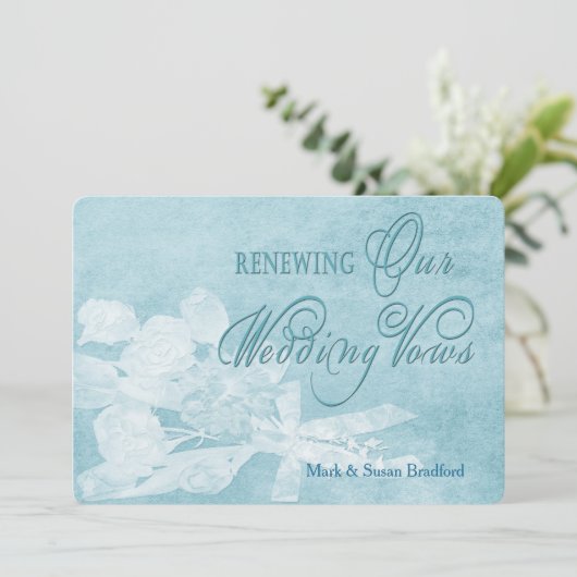 Einladung zur Verlängerung der Hochzeitsstimmung - (Stehend Vorderseite)