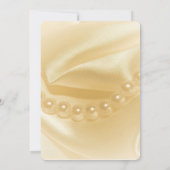 Einladung zur Verlobung von Pearly Gold (Rückseite)